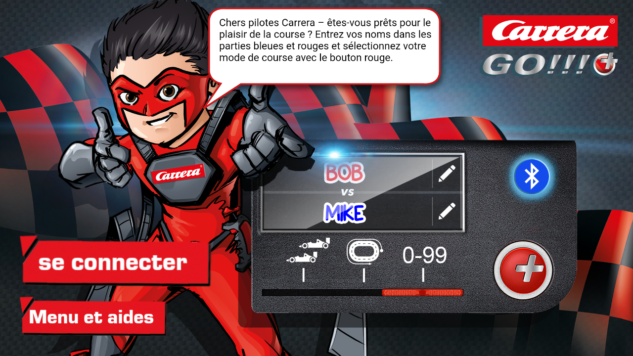 L'application Go!!! Plus  – Android – Carrera GO!!! et +